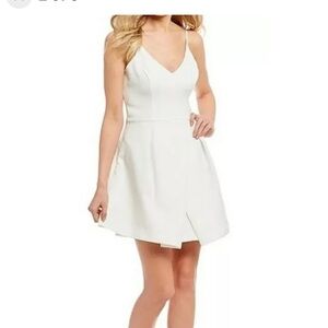 Gianni Bini white fit and flare mini size small